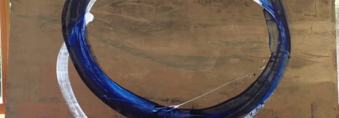 New Painting – ‘Leap of Faith’ – For Sale or Hire at Art Associates .