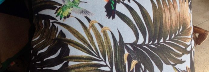 Interior Design with Bronze Highlights & A Papermache Pup