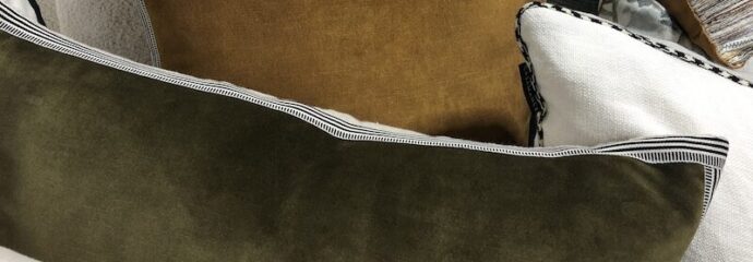 Add texture with cushions and throws