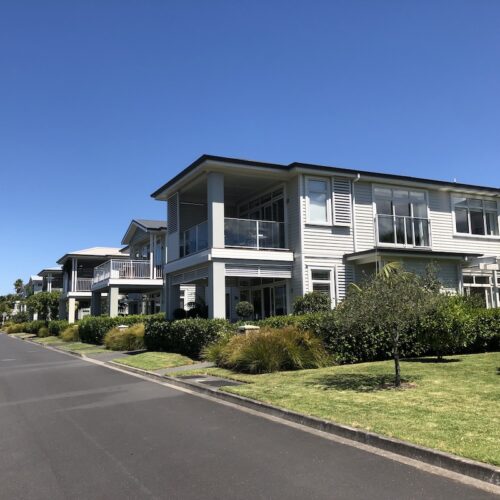 Exterior colour schemes for residential developments